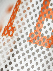 オリーブグリッド メッシュフットボールTEE