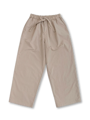 速乾性とUVカット機能を備えたマット仕上げのアウトドア用ワイドストレートパンツ