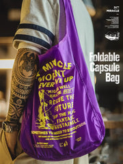 パッカブル ナイロン ショルダーバッグ