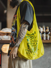 パッカブル ナイロン ショルダーバッグ