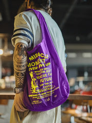 パッカブル ナイロン ショルダーバッグ