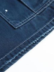 ペイントスプラッターウォッシュドデニムショーツ