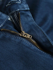 ペイントスプラッターウォッシュドデニムショーツ