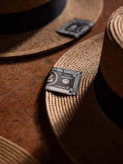 パナマ編み ボーターハット コンバーチブル