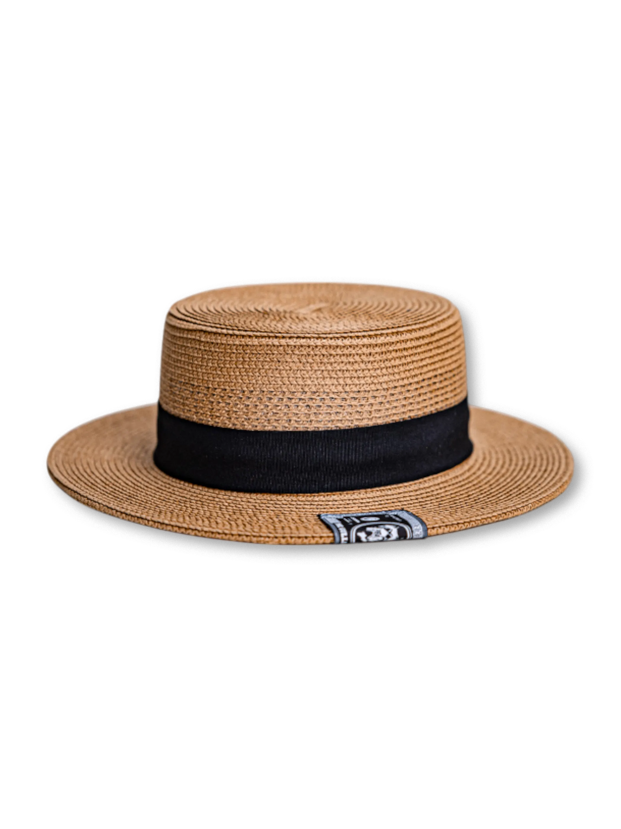 伝統的なパナマ地方の手編みストローハット、軽量麦わらで通気性良好、調整可能なアジャスター付きのコンバーチブルハット。