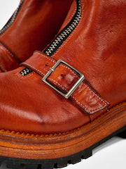 ゲーテックス レッド馬革ブーツ