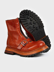 ゲーテックス レッド馬革ブーツ