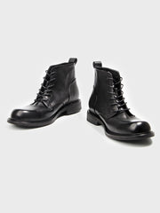 手作り一枚革 ミッドハイトブーツ