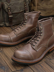 職人手作り 牛革ブーツ