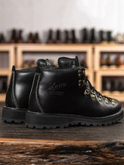 レトロワークスタイル レザーブーツ