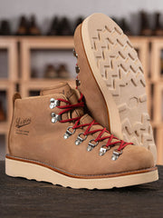 レトロワークスタイル レザーブーツ