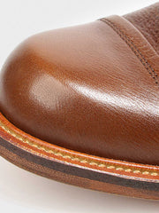 トップ牛革レザー ショートブーツ