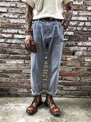 手作り ウォッシュ レザーブーツ