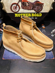 スエード デザートショートブーツ