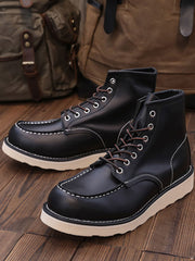 6色 クラシックワークレザーブーツ