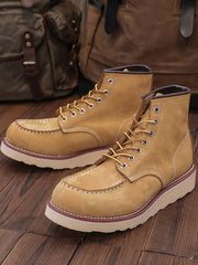 6色 クラシックワークレザーブーツ