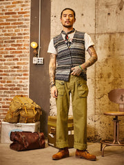 8113型 スエード牛革パラトルーパーブーツ