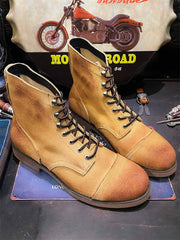 8113型 スエード牛革パラトルーパーブーツ