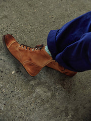 8113型 スエード牛革パラトルーパーブーツ