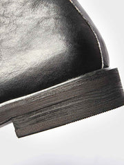 「職人手作り」本革バイカーブーツ