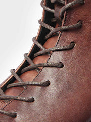 「職人手作り」本革バイカーブーツ