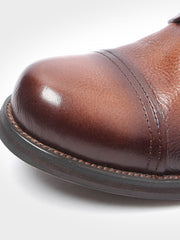 アンティーク風レザーブーツ