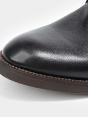 手作り牛革ショートブーツ