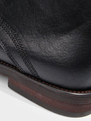 手作り牛革ショートブーツ