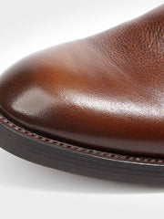 手作り牛革ショートブーツ