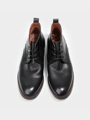 手作り牛革ショートブーツ