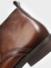 手作り牛革ショートブーツ