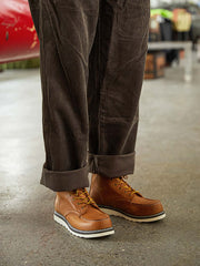 レトロ ワークウェア ショートブーツ