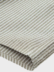 PARDON| 2色ストライプ柄 コットンシャツ