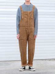 ストレート コーデュロイオーバーオール