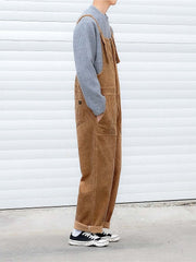 ストレート コーデュロイオーバーオール