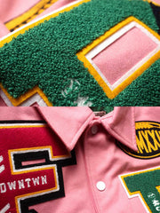 ヘビーウェイト刺繍 ベースボール ジャケット