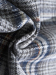 レトロ チェック 厚手 長袖シャツ