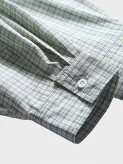 ミックスカラー チェック長袖シャツ