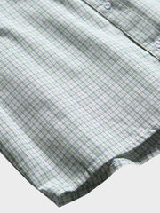 ミックスカラー チェック長袖シャツ