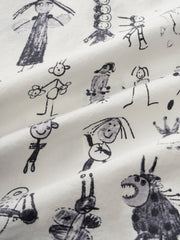 グラフィティアート総柄 半袖シャツ