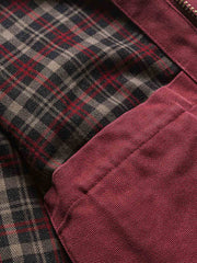 コーデュロイ襟付き ジャケット