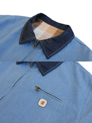 デニムウォッシュ デトロイトジャケット