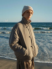 サイドバックル 中綿ジャケット