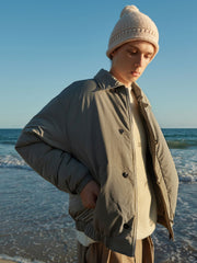 サイドバックル 中綿ジャケット