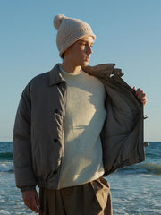 サイドバックル 中綿ジャケット