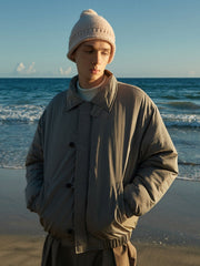 サイドバックル 中綿ジャケット