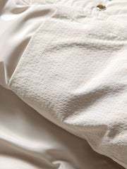 アシンメトリー ポケット 中綿ジャケット