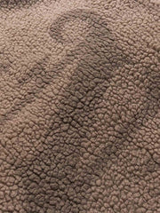 リバーシブル ラムフリース 中綿ジャケット