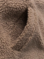 リバーシブル ラムフリース 中綿ジャケット