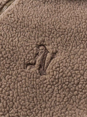 リバーシブル ラムフリース 中綿ジャケット